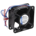 ebm-papst 630 Series Axial Fan, 12V DC, 44 m³/h Air Flow, 1.6 W, 0.12 A Max, Rating, 60 mm Height, 25.4 mm Width & IP68