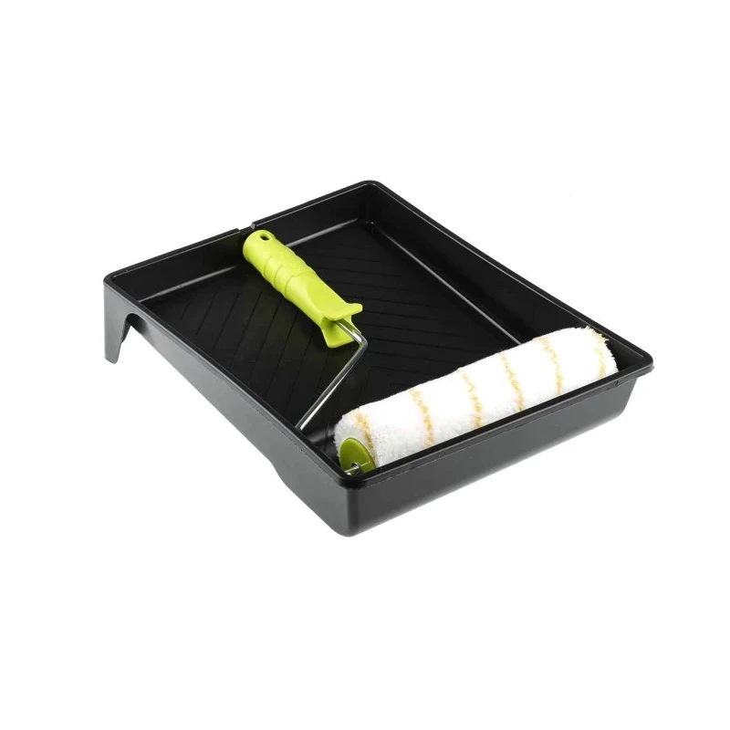RS PRO Paint Roller and Tray Kit with 228.6 mm Polyester Roller Sleeve, Plastic Tray, Cage Frame 913-2459