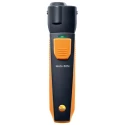 Testo Bluetooth Infrared Thermometer Model , Temperature Range -30 °C to 250 °C, ±2.5°C Accuracy, 10:1 Optics, AAA 0560 1805