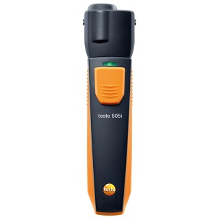 Testo Bluetooth Infrared Thermometer Model , Temperature Range -30 °C to 250 °C, ±2.5°C Accuracy, 10:1 Optics, AAA 0560 1805