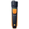 Testo Bluetooth Infrared Thermometer Model , Temperature Range -30 °C to 250 °C, ±2.5°C Accuracy, 10:1 Optics, AAA 0560 1805