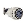 Souriau Sunbank by Eaton 851 Straight 3 Way Cable Connector Female, Male Contacts, Shell Size 8, Bayonet 85106EC833P50