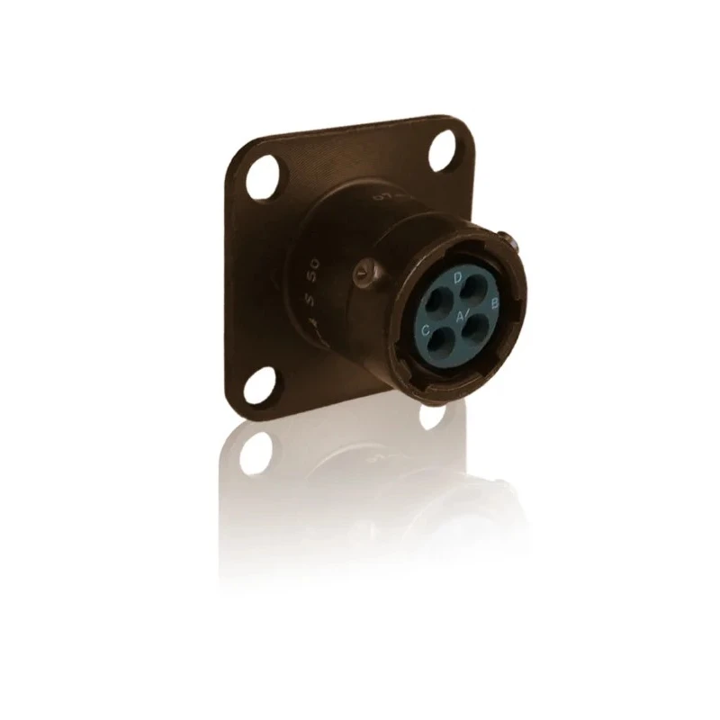 Souriau Sunbank by Eaton Circular Connector Standard Size 6 Contacts 7.5A Socket Female Cable Bayonet Mount IP67 IP68 IP65