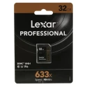 Lexar 32 GB SDHC Memory Card Class 10, 633x Speed, UHS-I, SLC NAND LSD32GCBEU633
