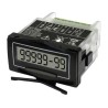 Trumeter Self-Powered 8-Digit LCD Panel Mount Timer 240V AC with 10-Year Battery Life 7511