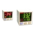 Panasonic DP-101 Series Pressure Sensor, Gauge Reading, NPN/PNP Output, -1 bar to 1 bar, 12-24 V dc, Panel Mount DP-101-M-P