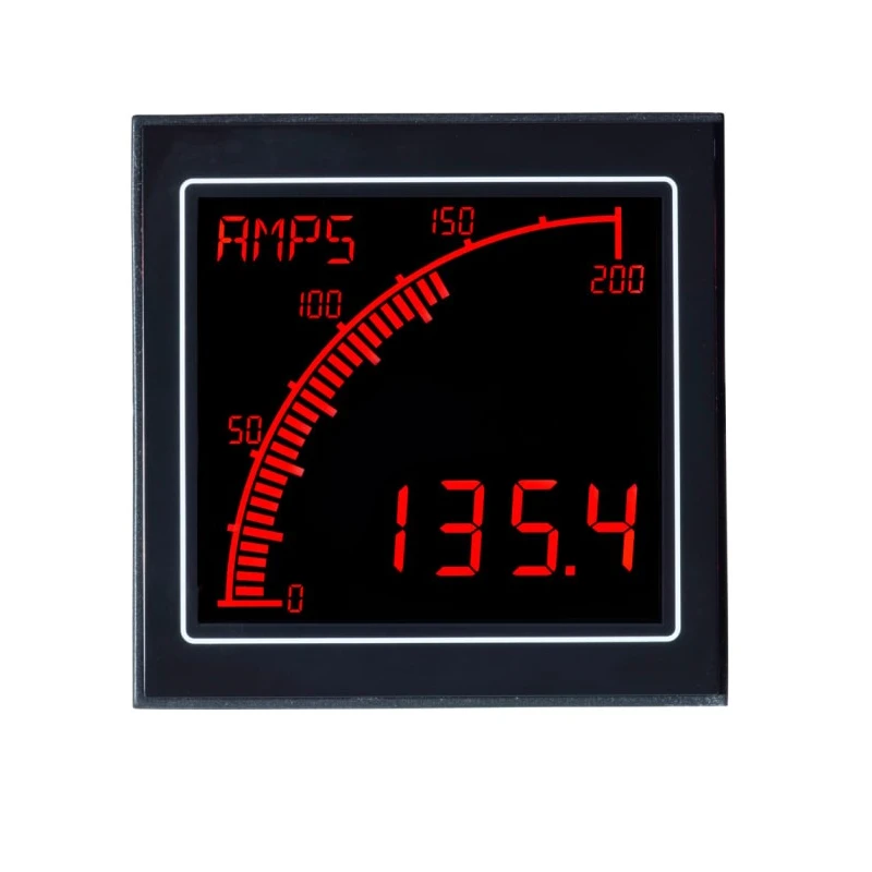 Trumeter Digital Panel Ammeter 500 mA AC, 68 mm x 68 mm, 0.5% Accuracy APM-CT-ANO