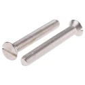 RS PRO Slot Countersunk Stainless Steel Machine Screw M8 60 mm A4 Grade 914-1933