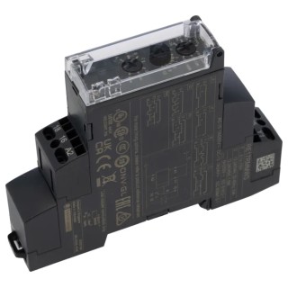 Schneider Electric Harmony Time Series DIN Rail Timer Relay 1-Contact 12 to 240 V DC/AC 1 s to 100 h RE17RMMWS