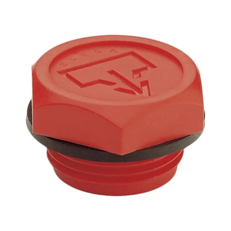 Elesa Hydraulic Blanking Plug MG Thread Standard Fibreglass Reinforced Polyamide Technopolymer Matt Finish 16mm Length 59976