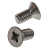 RS PRO A4 316 Stainless Steel Pozidriv Countersunk Machine Screw M5 10mm 914-1958