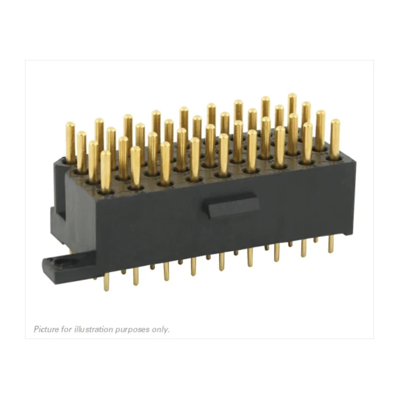 Souriau Sunbank by Eaton SMS Series Straight PCB Socket 4-Contact 1 Row 5.08 mm Pitch Solder SMS4GE4
