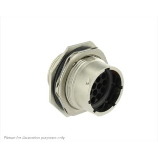 Souriau Sunbank by Eaton Circular Connector 19 Contacts Panel Mount Plug Male IP68 IP69K UT071619PH