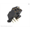 Souriau Sunbank by Eaton SMS Series Right Angle PCB Socket, 6-Contact, 2 Row, 5.08 mm Pitch, 15A, 250V, Solder SMS6GE53K9