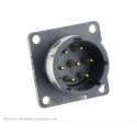 Souriau Sunbank by Eaton UTGX Straight 7 Way Flange Circular Connector Male 600V 12A Shell Size 14 Bayonet UTGX014D7P