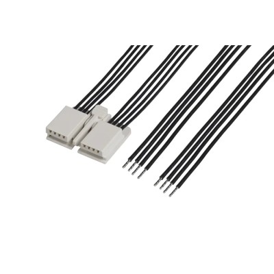 Molex 4 Way Female Edgelock to 4 Way Unterminated Wire to Board Cable 125V, Nylon Jacket, 100 mm 216331-1041