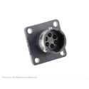 Souriau Sunbank by Eaton Circular Connector 6 Contacts In-Line Standard Socket Male IP68 IP69K UTGX UTGX0106P