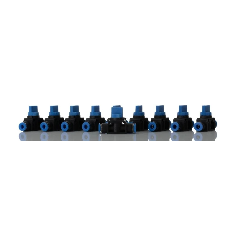 SMC Rotary Knob Pneumatic Manual Control Valve HVFF Series 6 mm, III B 916-0968