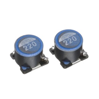 TDK Shielded Wirewound Surface Mount Inductor with Ferrite Core 22μH ±20% 2.1A IDC 10145 Package SLF10145T-220M1R9-PF
