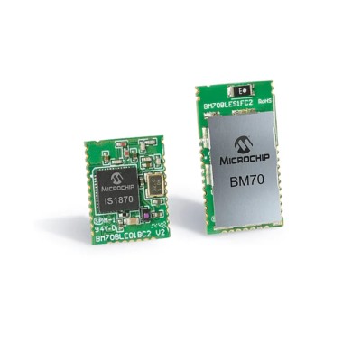 Microchip Bluetooth Module 5.0 UART Interface Class 1 BM70BLE01FC2-0B05BA