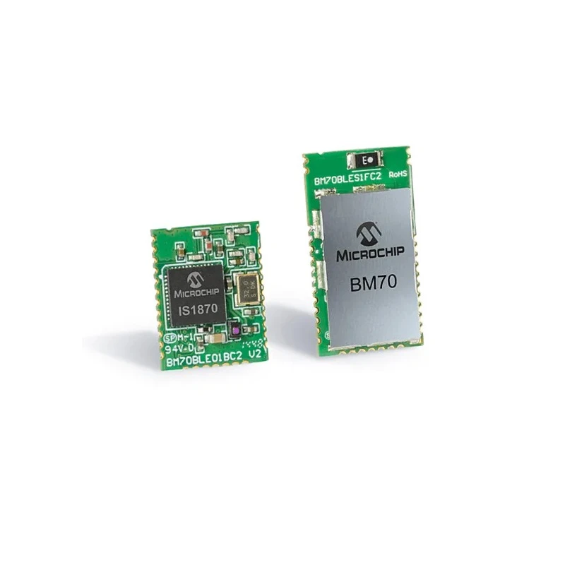 Microchip Bluetooth Module 5.0 UART Interface Class 1 BM70BLE01FC2-0B05BA