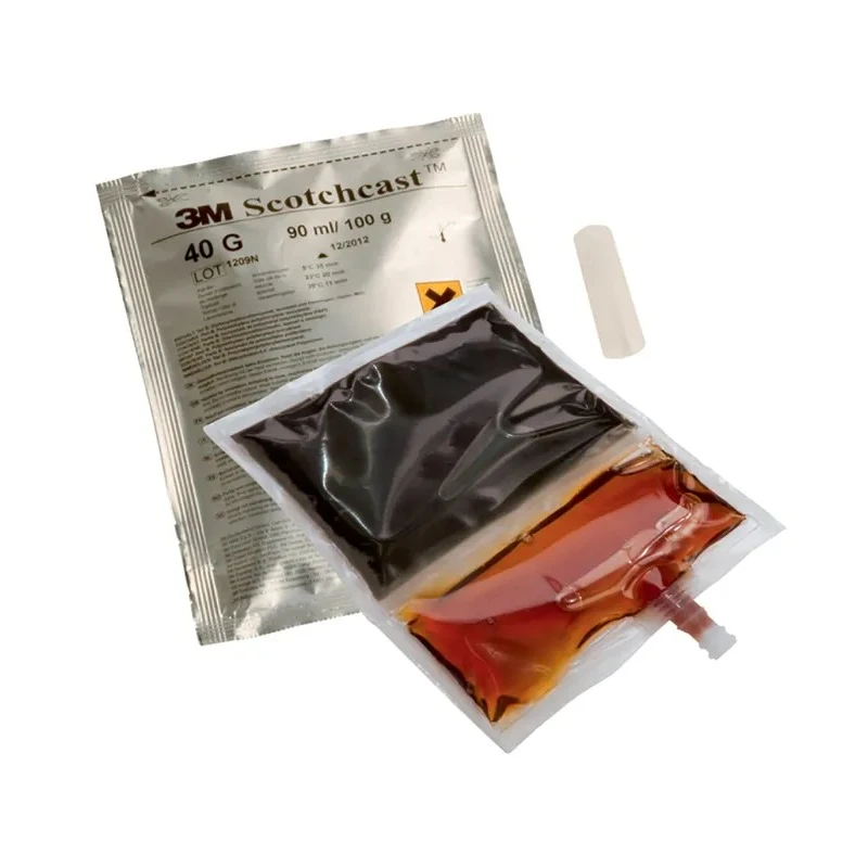 3M Flexible Potting & Encapsulating Compound Resin bag Scotchcast 40 120 g Light Yellow Resin Bag Scotchcast 40 120 g