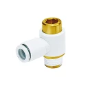 SMC KQ2 Series Pneumatic Fitting Male G 1/4 Thread Push-in 6mm Tube Connection 45° Angle 917-1788