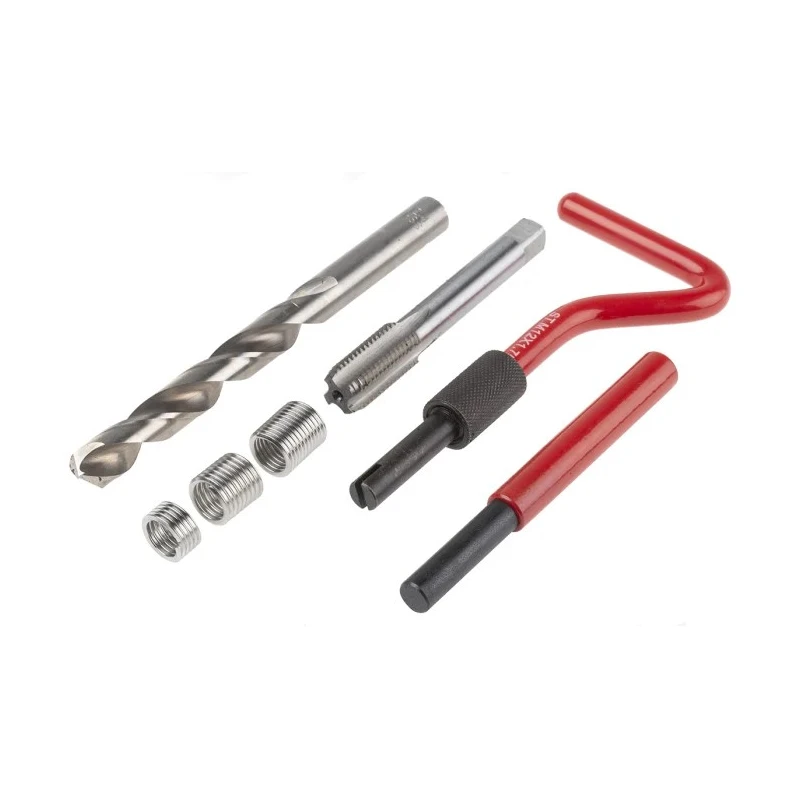 RS PRO 13 piece Thread Repair Kit M12 Metric Internal Thread Repair Set 13 Tools 917-2520