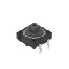 Alps Alpine Grey Tactile Switch Cap 3mm SPST 50mA 12V dc Snap-in SKHCBGA010