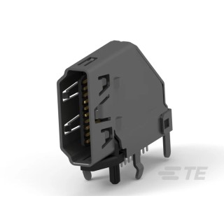 TE Connectivity Standard 19 Way Right Angle Female HDMI Connector 40V 2007435-1