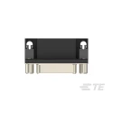 TE Connectivity HD22 26 Way Right Angle 2.29 mm Pitch PCB D-Sub Connector with 4 to 40 Screw Lock Female 