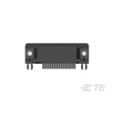 TE Connectivity HD22 26 Way Right Angle 2.29 mm Pitch PCB D-Sub Connector with 4 to 40 Screw Lock Female 