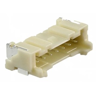 JST PA Series Right Angle Surface PCB Header 7 Contact, 2 mm Pitch, 1 Row, Shrouded SM07B-PASS-TB (LF)(SN)