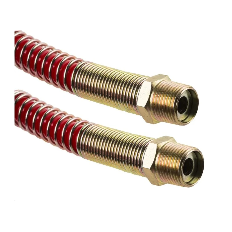 RS PRO 2 m Red Polyurethane Recoil Hose 12mm OD, 3/8 BSPT Press In Swivel Coupling, 10 bar, -20 to 65 °C 917-2460