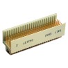 ERNI Backplane Connector Hard Metric Type B, Vertical Male, 19 Column 7 Row 95 Way, 2 mm Pitch 1.5A 103670 / 5352033-1