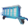 Mobile Toilet Trolley 8 Seater Tank Capacity 1000 Ltr