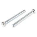 RS PRO Bright Zinc Steel Hex Bolt M16 x 130 mm Grade 8.8 DIN 933 917-3043