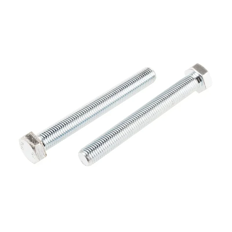 RS PRO Bright Zinc Steel Hex Bolt M16 x 130 mm Grade 8.8 DIN 933 917-3043