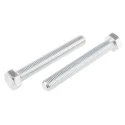 RS PRO Bright Zinc Steel Hex Bolt M20 x 150 mm Grade 8.8 DIN 933 917-3075