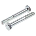 RS PRO Steel Hex Bolt M6 x 45 mm Bright Zinc Plated Grade 8.8 High Tensile DIN 931 917-3100