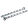 RS PRO Bright Zinc Plated Steel Hex Bolt M8 x 150 mm 8.8 Grade DIN 931 917-3154