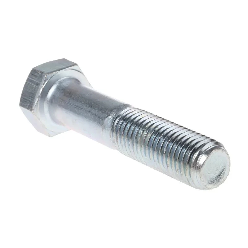 RS PRO Bright Zinc Plated Steel Hex Bolt M6 x 80 mm 8.8 Grade DIN 931 917-3129