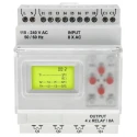 RS PRO Logic Module, 8-Input Digital Input, 4 Outputs Digital Output, 110-240 V AC, 8 A Output Current, DIN Rail 917-6361