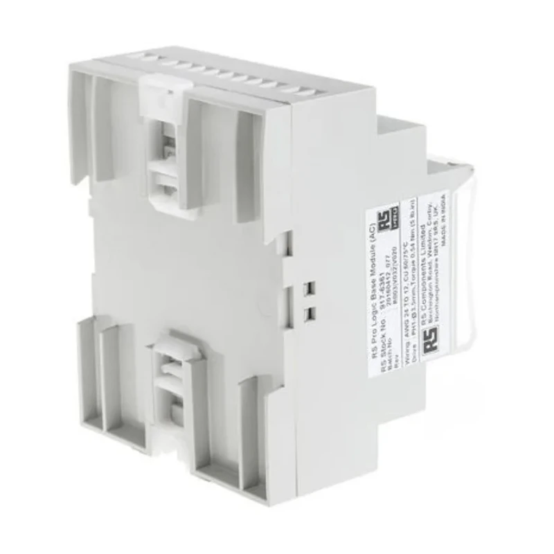 RS PRO Logic Module, 8-Input Digital Input, 4 Outputs Digital Output, 110-240 V AC, 8 A Output Current, DIN Rail 917-6361