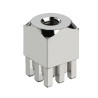 ERNI Screw Terminal Vertical, 160A Current Capacity, Snap-In, 2.54mm Pitch, 16 Legs, Tin-Plated Silver Body 225682 / 225682-E