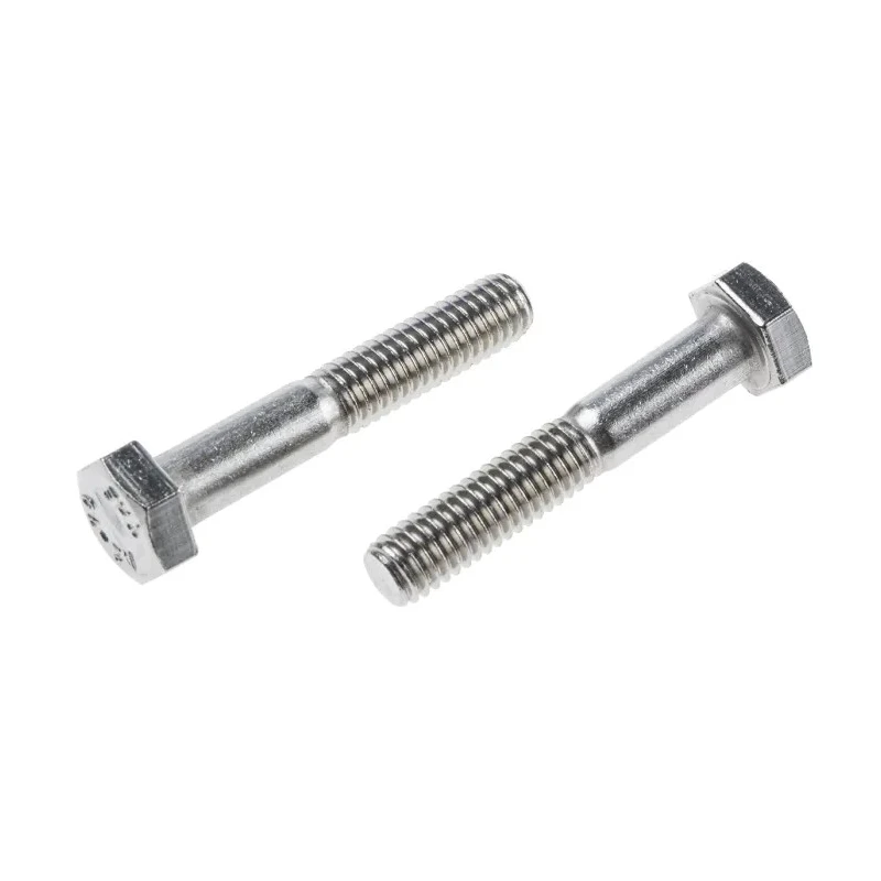 RS PRO Stainless Steel Hex Bolt M6 x 35 mm, Grade 304, Plain Finish, DIN 931 917-6222
