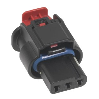 Molex Automotive Connector Female Black Cable 3 Way Crimp Termination 13A Current IP67 Nylon Housing 34900-3121
