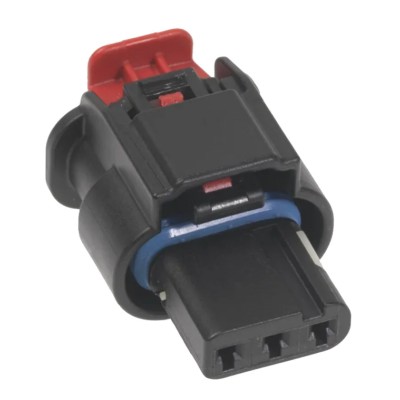 Molex Automotive Connector Female Black Cable 3 Way Crimp Termination 13A Current IP67 Nylon Housing 34900-3121