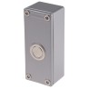 RS PRO Exit Switch Surface Mount Final Exit Switch Vandal Resistant Silver Aluminium Housing 918-4744