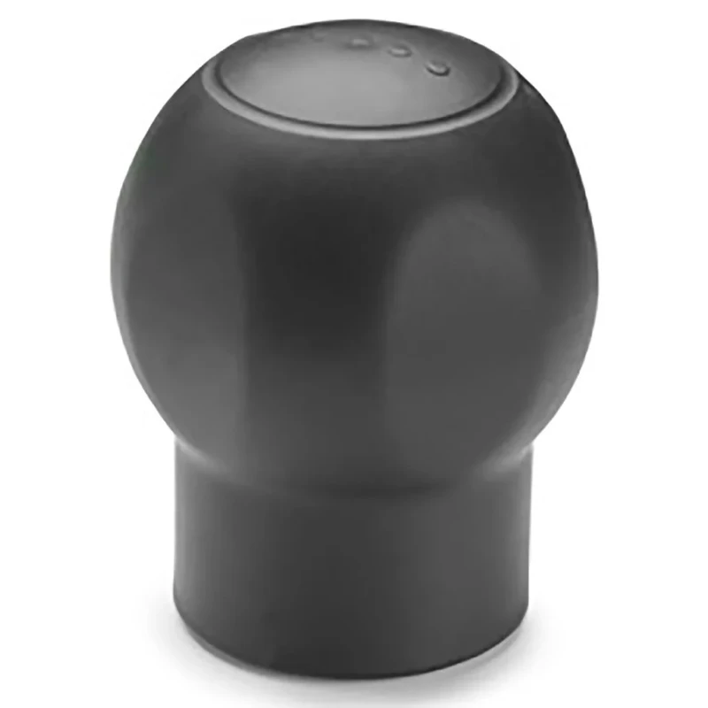 Elesa Black Two-Volume Handle Lever, M10 Thread Size, 17.5 mm Thread Length, 43 mm Knob Diameter 245105-C1